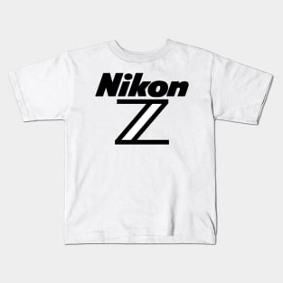 Nikon Z Symbol Kids T-Shirt